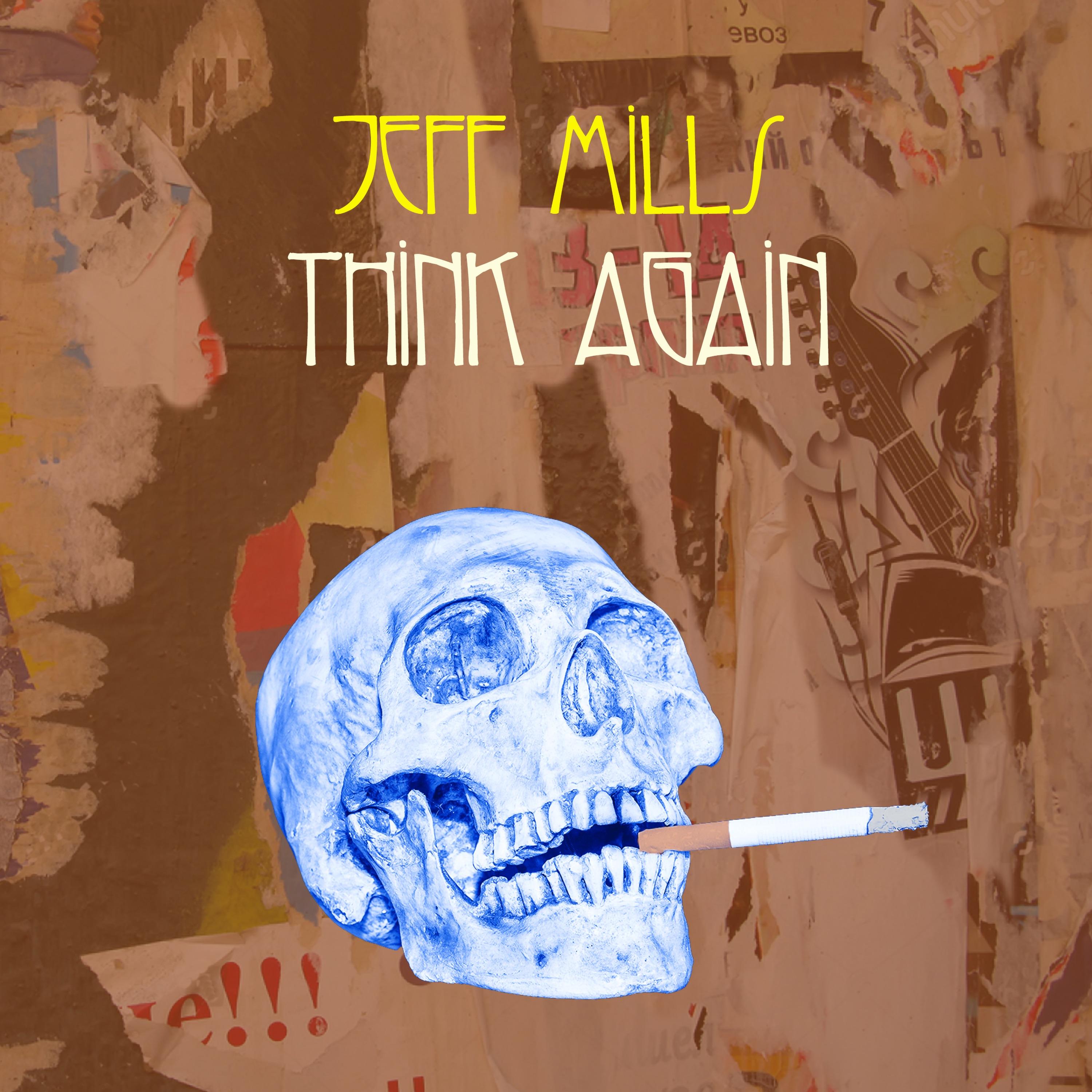The artwork for the album Think Again by Jeff Mills