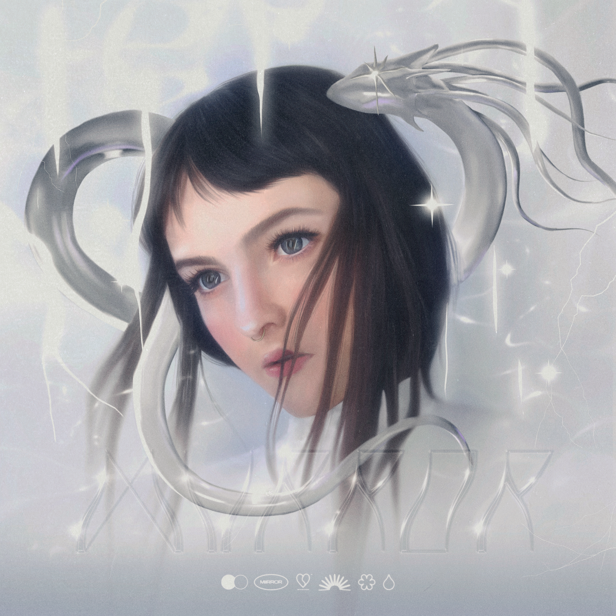 The artwork for the album MiiRROR by BABii