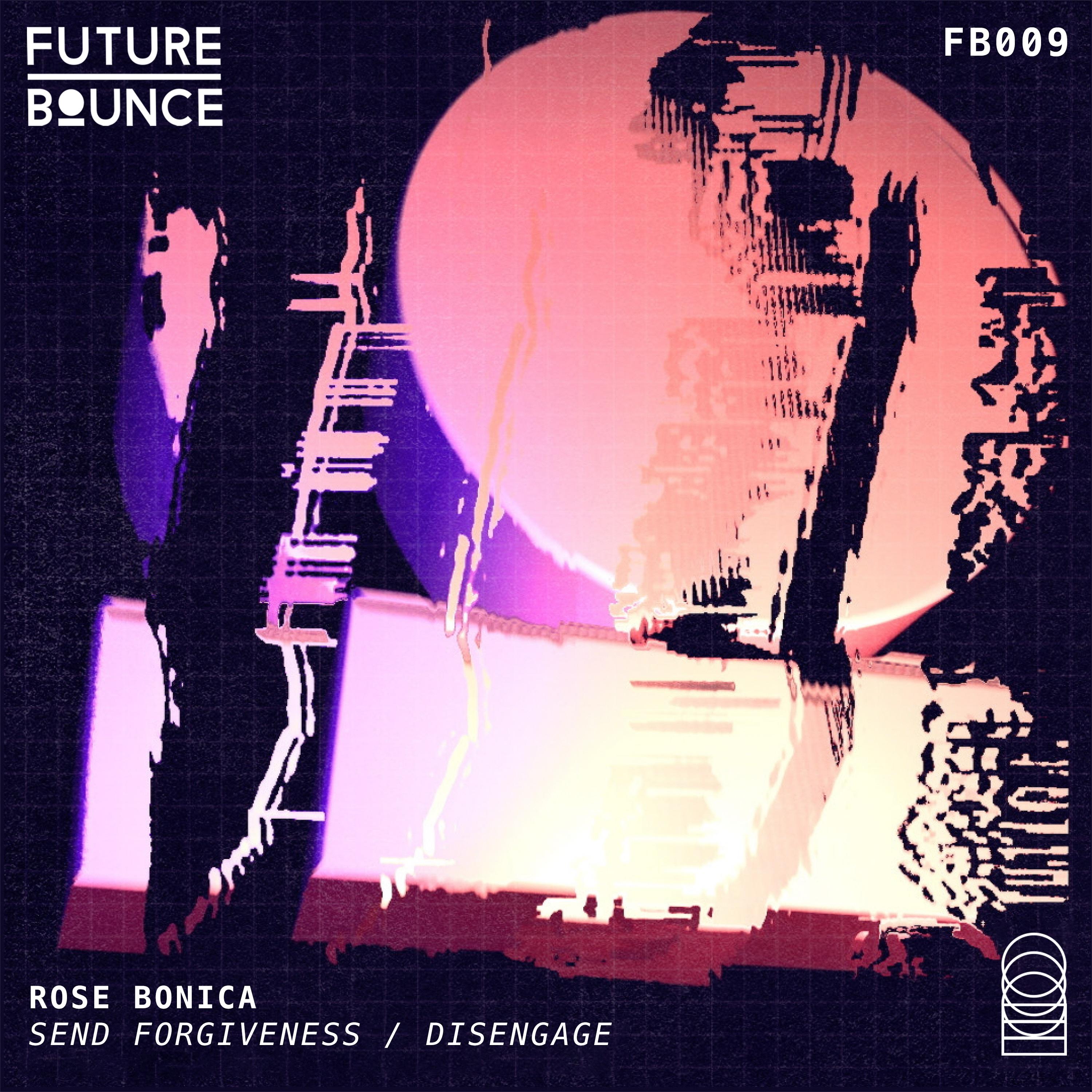 The artwork for the single Send Forgiveness / Disengage by Rose Bonica