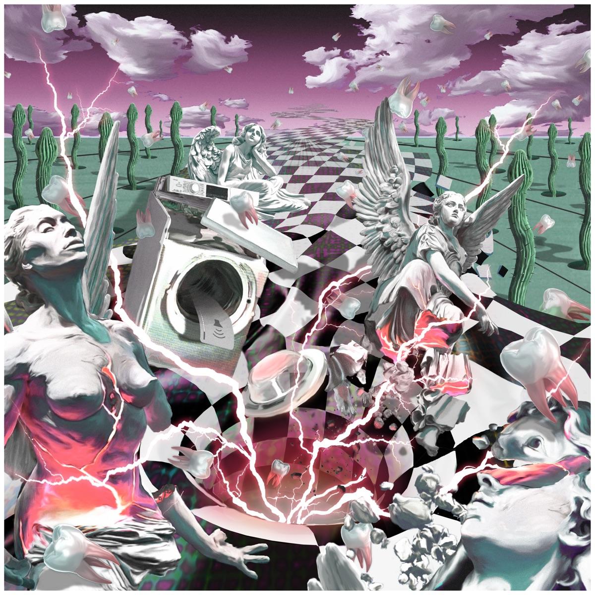 The artwork for the album A Fragmented Love Story, Written by the Infinite Helix Architect by Little Snake