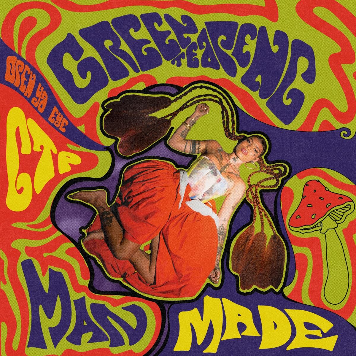 The artwork for the album MAN MADE by Greentea Peng
