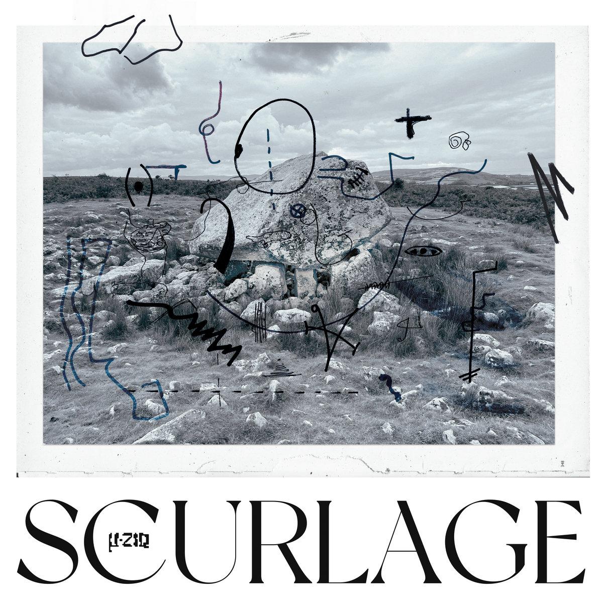 The artwork for the album Scurlage by µ-Ziq