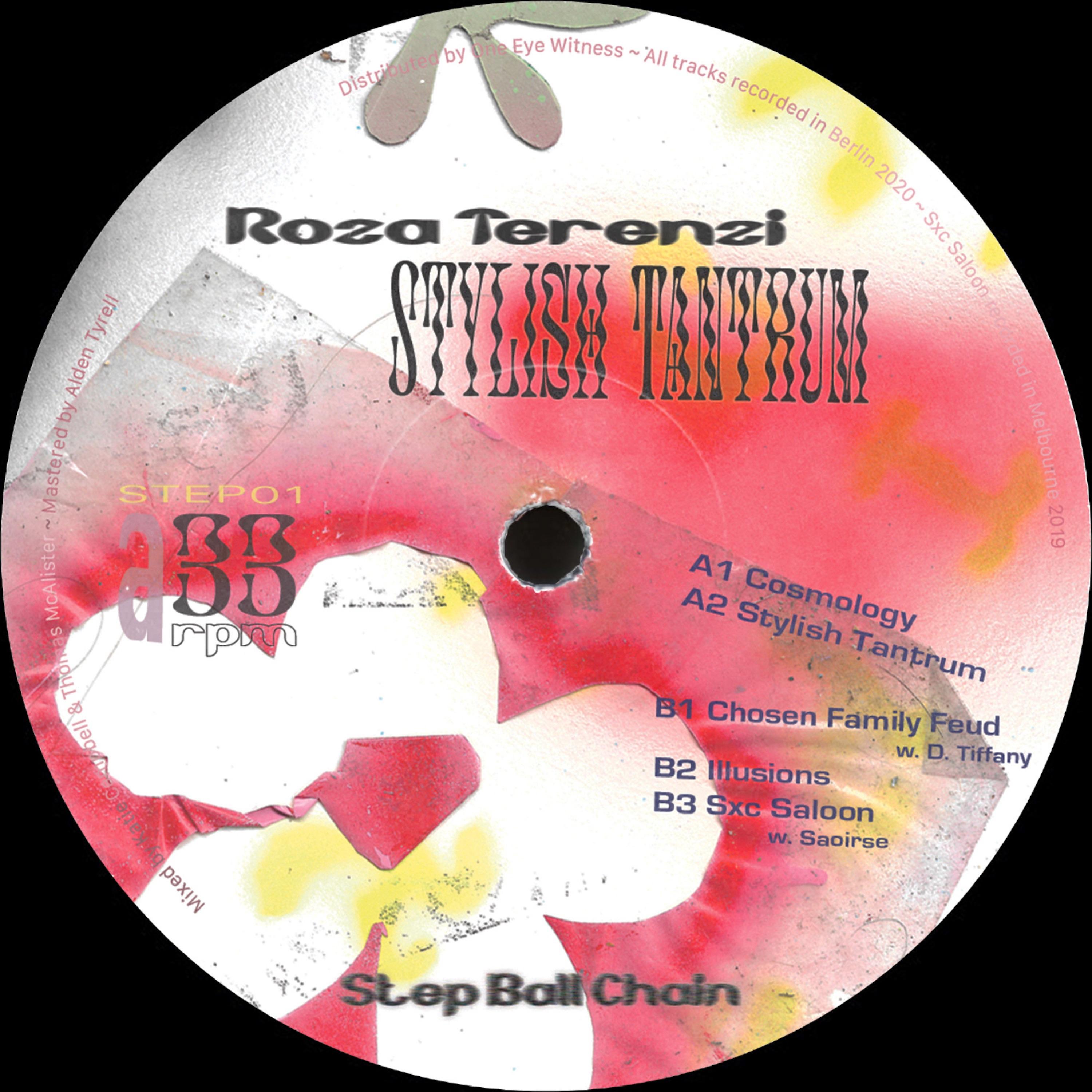 The artwork for the EP Stylish Tantrum by Roza Terenzi