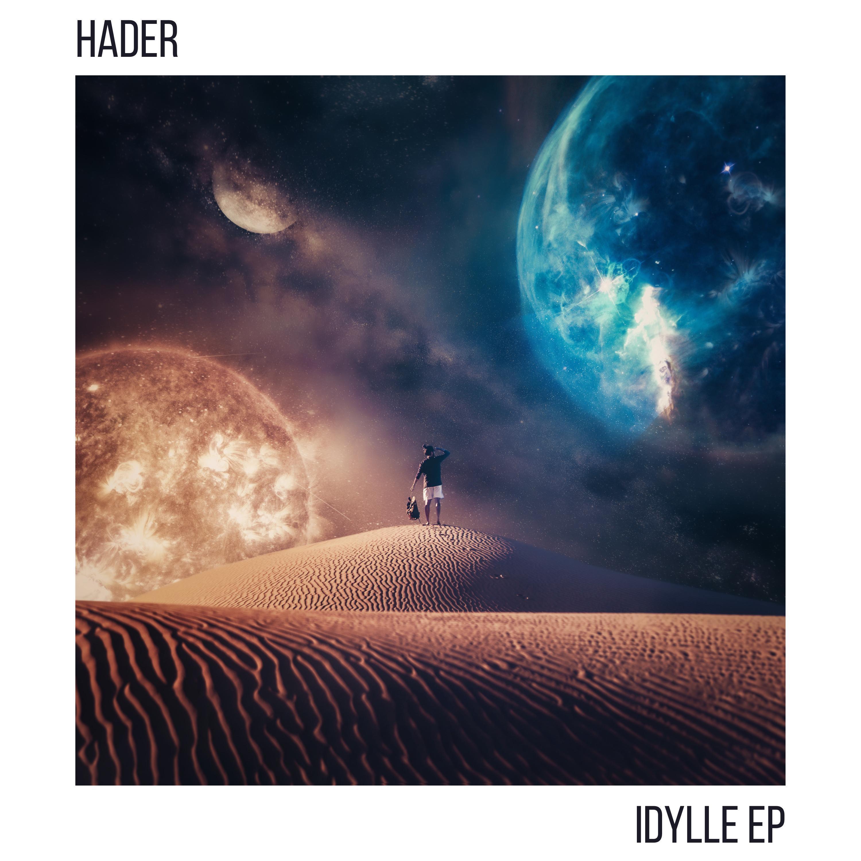 The artwork for the EP Idylle by HADER