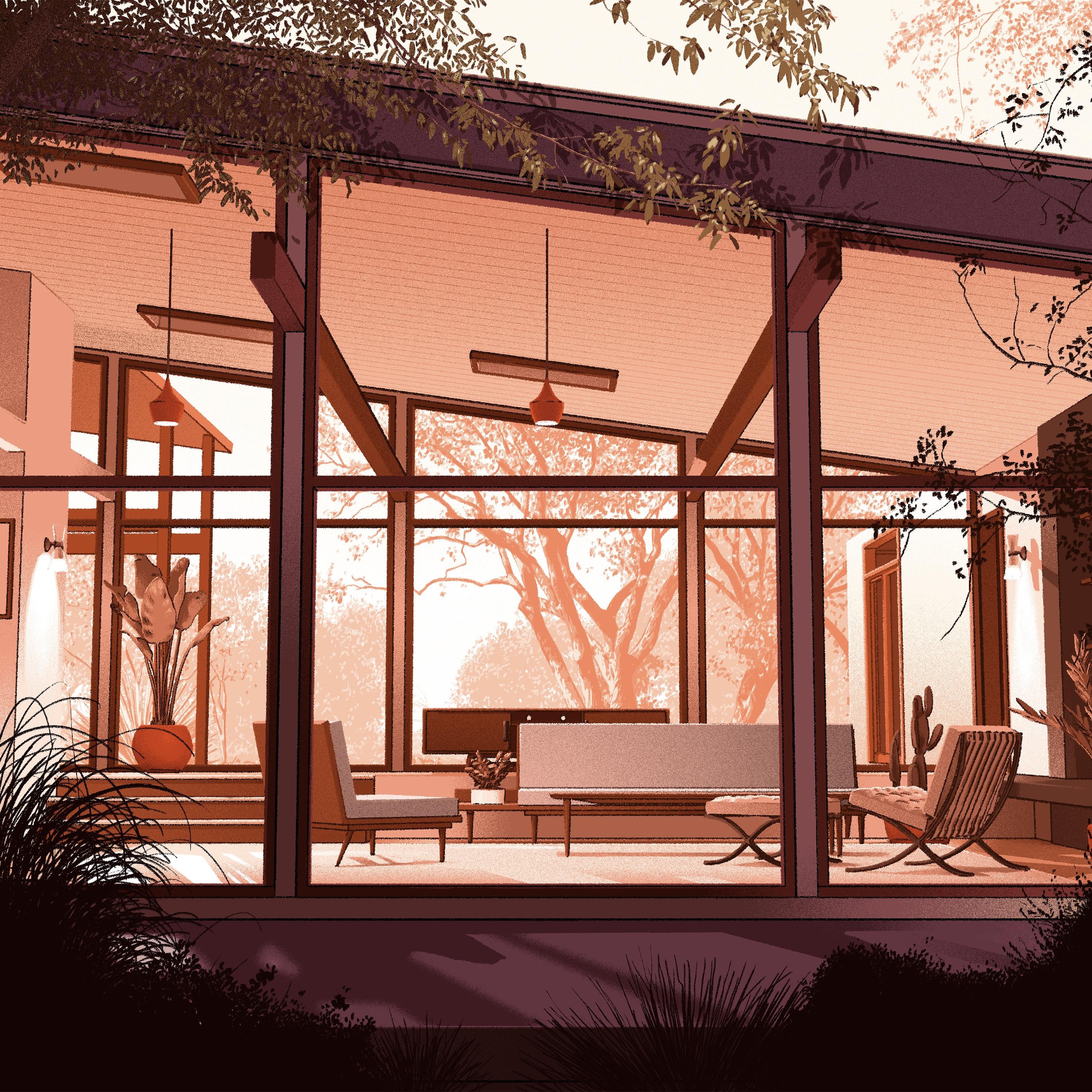 The artwork for the album Domicile by Helios