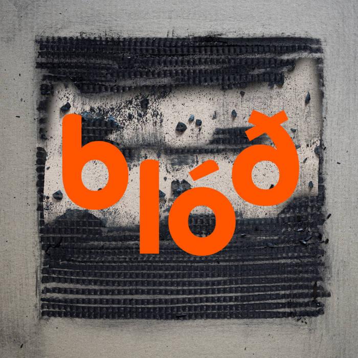 The artwork for the single Blóð by Janus Rasmussen