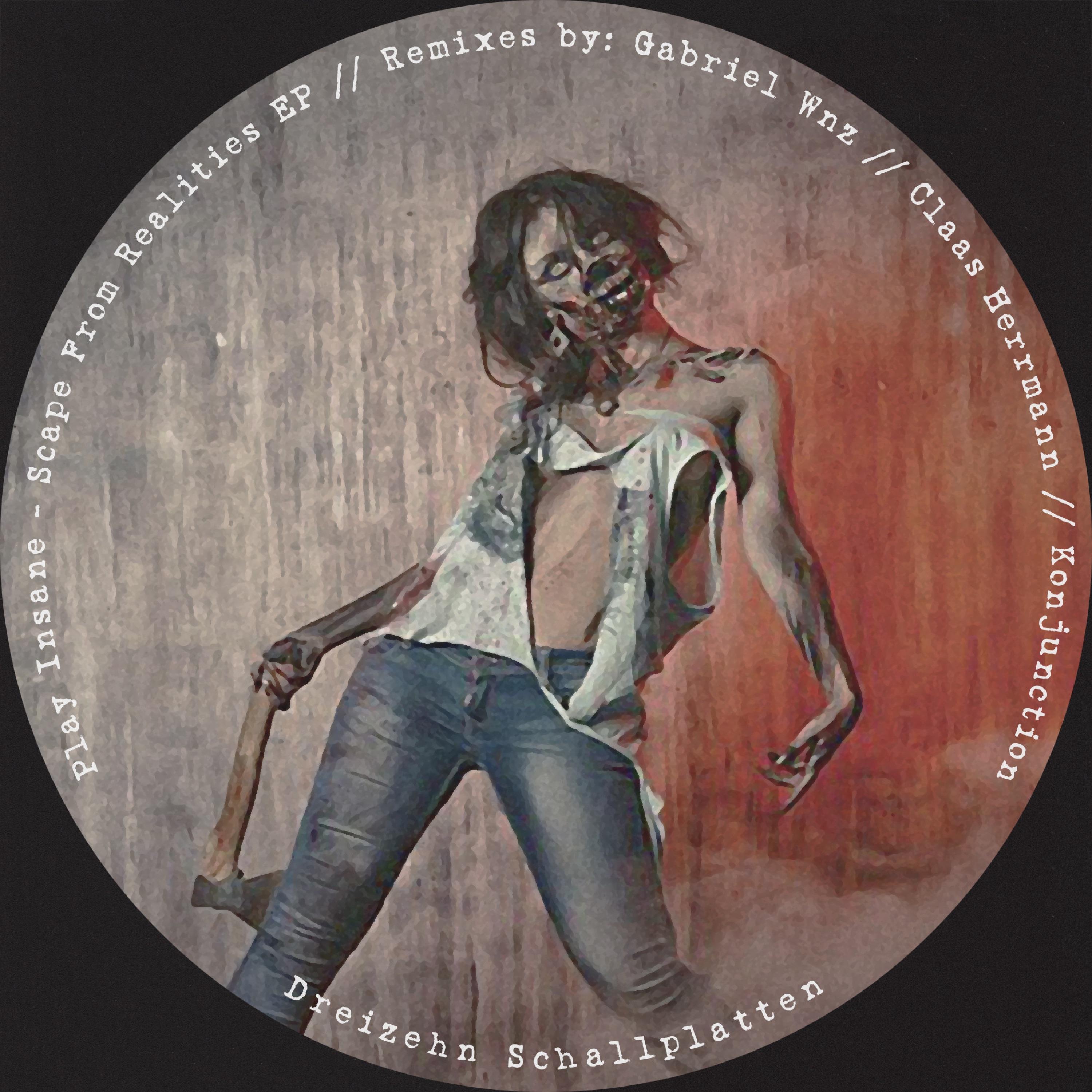 The artwork for the EP Scape From Realities by Play Insane
