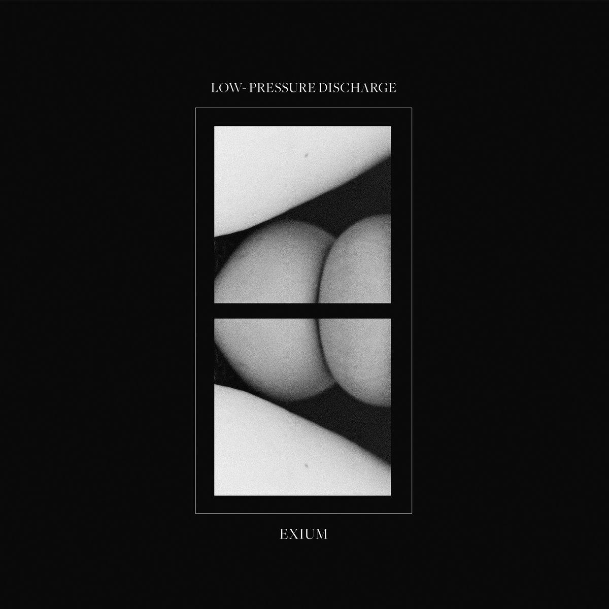 The artwork for the EP Low-pressure discharge by Exium