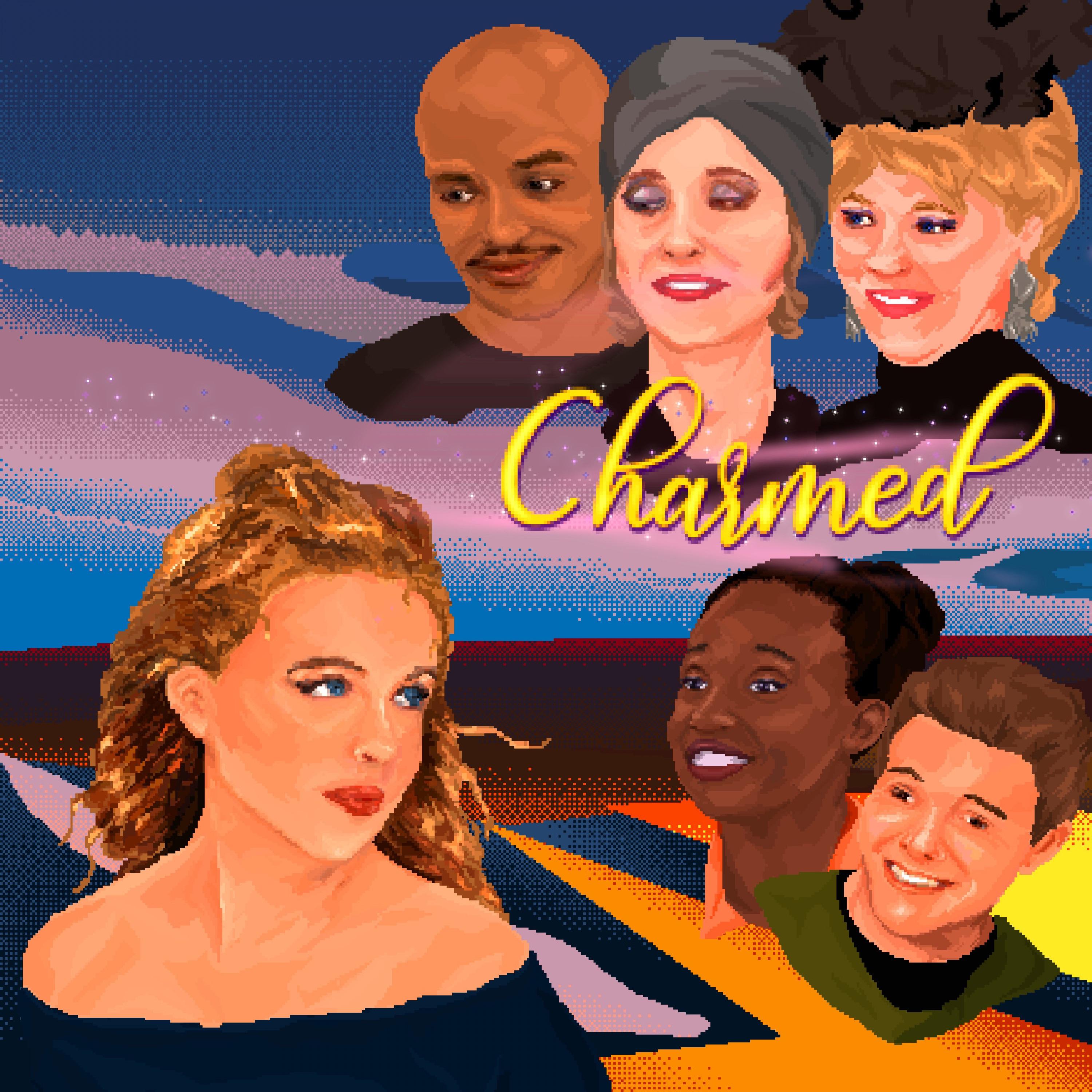 The artwork for the album Charmed by DJ Sabrina The Teenage DJ