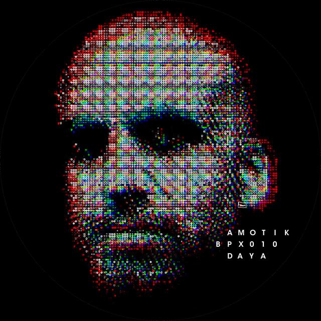 The artwork for the Daya EP by Amotik